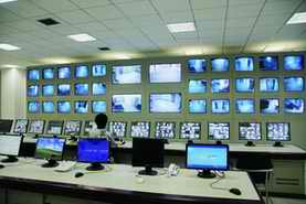 Weifang Lutai economic and trade exhibition center fire control room