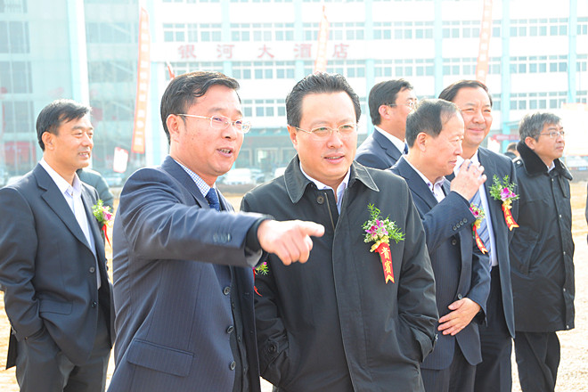 濰坊昌大建設(shè)集團開發(fā)的“泰和東郡”項目開工奠基